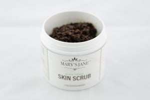 Black Coffee Skin Scrub (Open View)